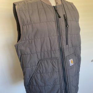 Carhartt Grey Quilted Vest